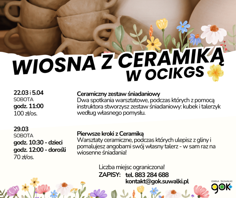 Wiosna z Ceramiką!