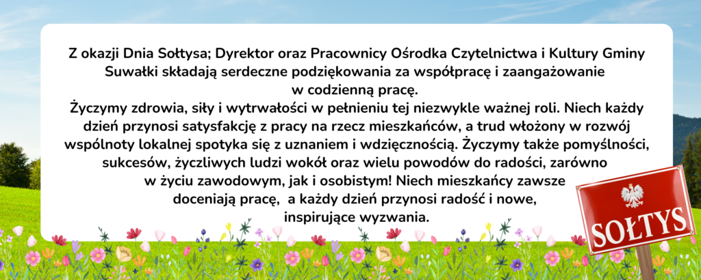 Dzień Sołtysa – Życzenia