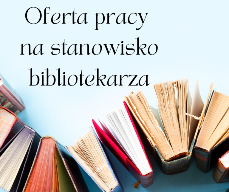 Oferta pracy – bibliotekarz